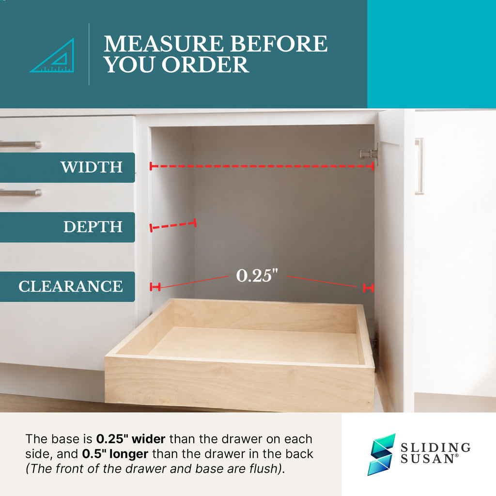 SlidingSusan Pull-Out Drawer Organizer