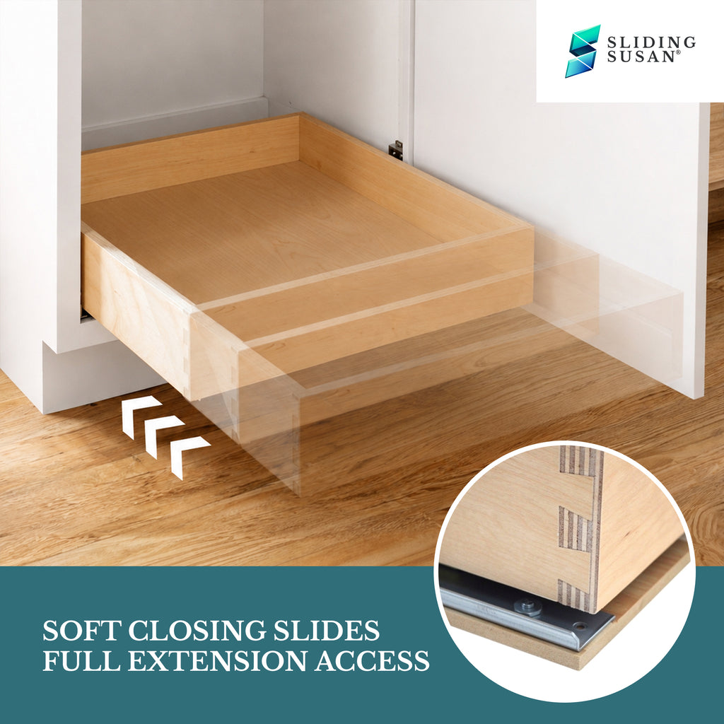 SlidingSusan Pull-Out Drawer Organizer