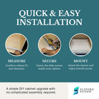 SlidingSusan Pull-Out Drawer Organizer